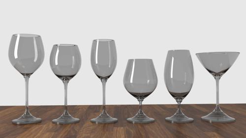 wine glasses preview image